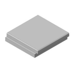 Šamotová deska spodní, pravá KV DYNAMIC B 2G 66. 50. 13 B 